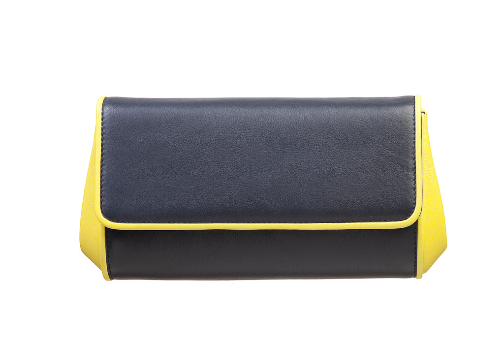 Esther Navy Lemon sides & French piping