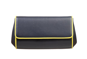 Esther Navy Lemon French Piping